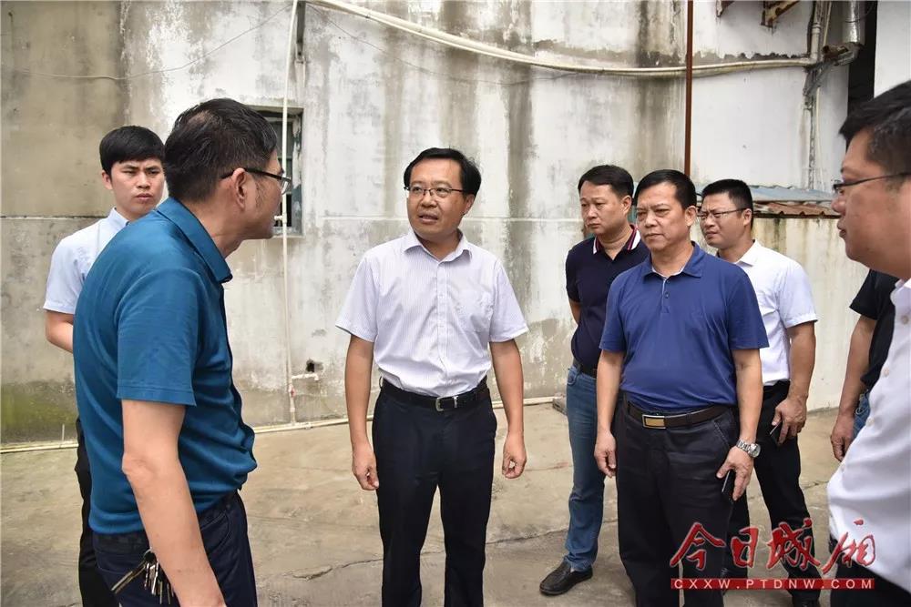 王文才带队实地调研生态环境保护工作